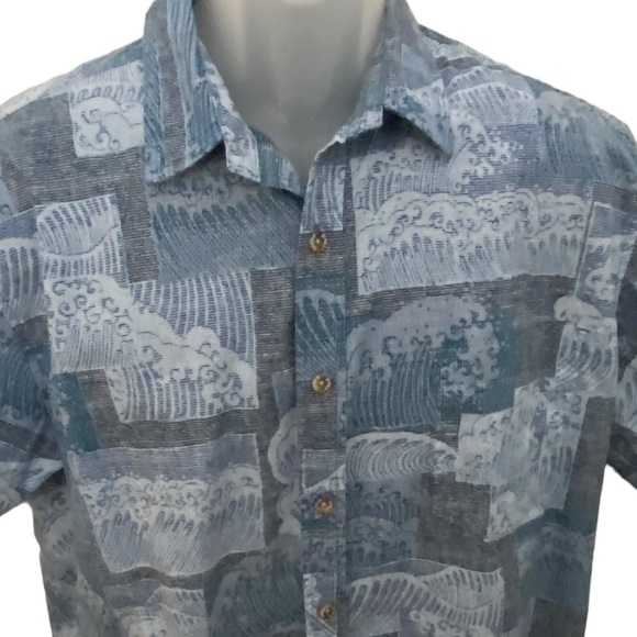 COOKE STREET Honolulu Aloha Hawaiian Collared Shirt Men M Medium - Picture 2 of 5